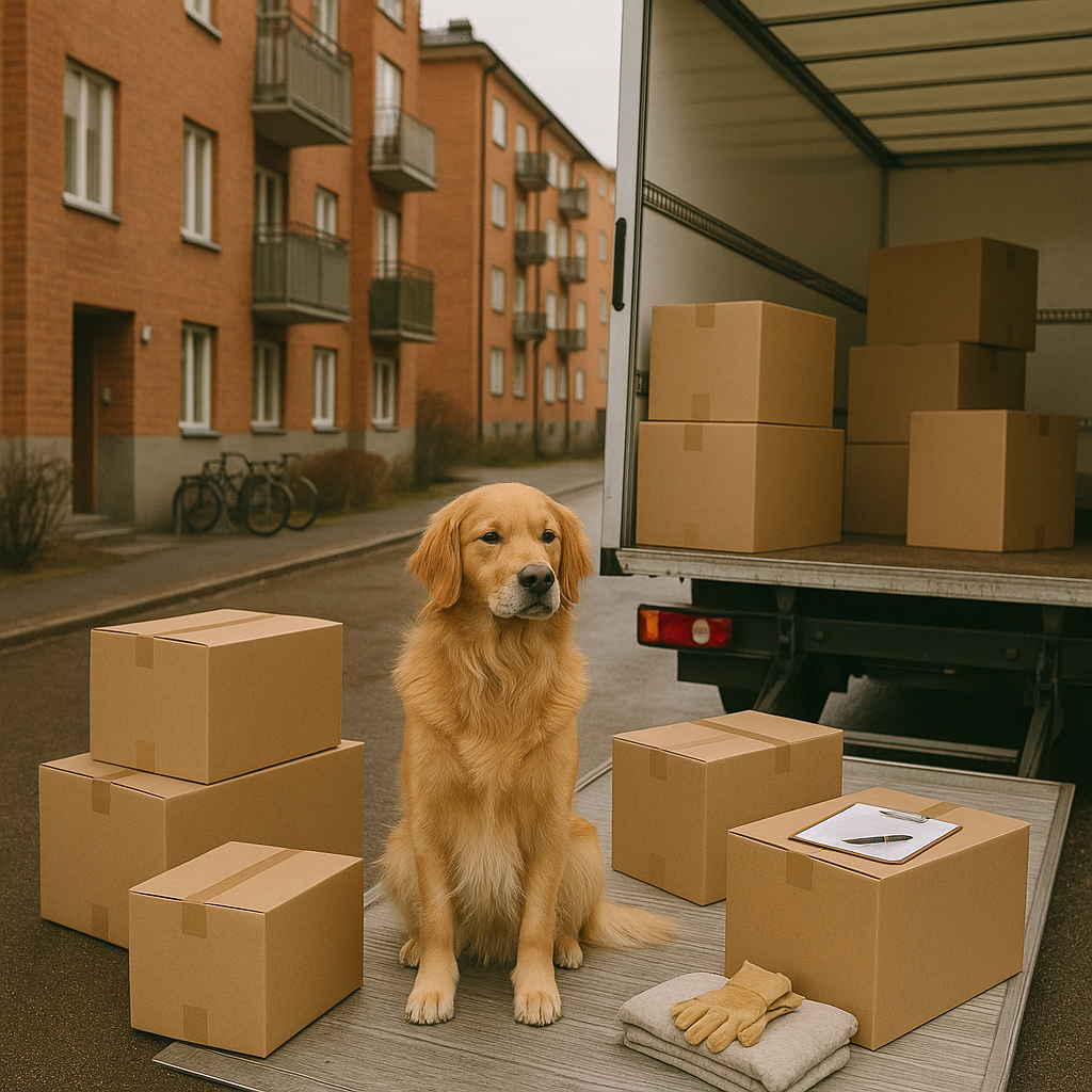 Du kan kombinera flera tjänster i ett paketpris hos Din Flytt.