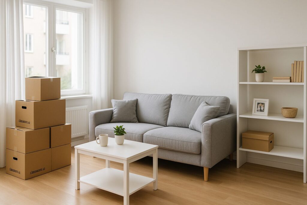Flyttpaket med planerad bohagsflytt i Stockholm